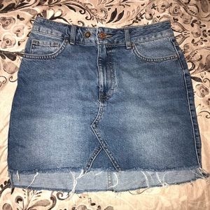 WORN ONCE Denim Skirt